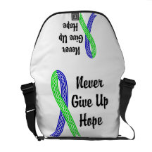 Celtic Never Give Up Hope EDS Messenger Bags