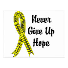 Celtic Never Give Up Hope Endometriosis Postcards