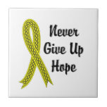 Celtic Never Give Up Hope Endometriosis Ceramic Tiles