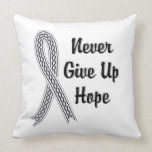 Celtic Never Give Up Hope Lung Cancer Pillows