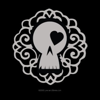 Celtic Pattern Skull Logo light