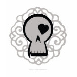 Celtic Pattern Skull Logo light Shirts