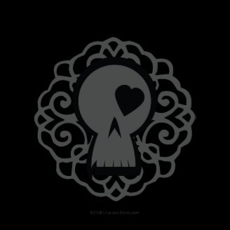 Celtic Pattern Skull Logo