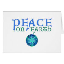 Celtic Peace on Earth cards