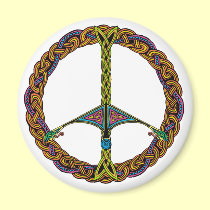 Celtic Peace Sign Magnet magnets