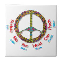 Celtic Peace Tile tiles