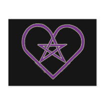 Celtic Pentacle Heart Design PostCards #2 postcards