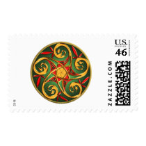 Celtic Pentacle Postage Stamps