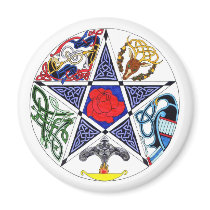 Celtic Pentagram magnets