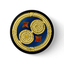Keltischer Stift-und Knopf-Doppelt-Spiralen-Entwur buttons by Beltain Keltischer Stift-und Knopf-Doppelt-Spiralen-Entwur buttons