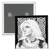 Celtic Pins and Buttons, Finn mac Cool design