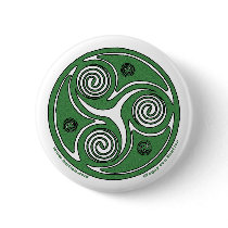 Keltische Stifte und Knöpfe, irische triskel Spira buttons