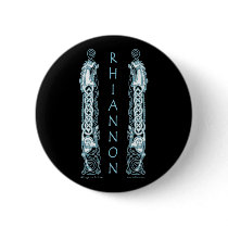 Celtic Pins und Buttons Rhiannon Horse Design # 1