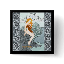 Celtic Pins und Buttons, die Selkie Design