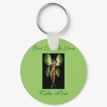 Celtic Pixie, Good Luck Be Yours keychains by renee869hello Celtic Pixie, Good Luck Be Yours keychains