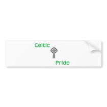 Celtic Pride Bumper Sticker bumper stickers