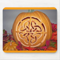 Celtic pumpkin carving mousepads