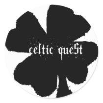 Celtic Quest "Clover" Sticker