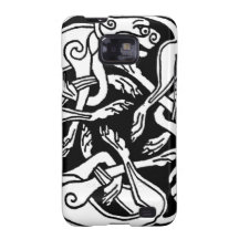 Celtic rond chien samsung galaxy SII cases