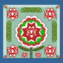 Celtic Rose posters