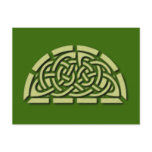 Celtic sample celtic pattern postcard