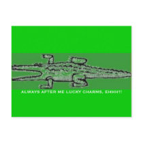 Celtic Saurian (croco verde) postcards by holycrocodile Celtic Saurian (croco verde) postcards