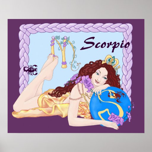 Celtic Scorpio Poster Zazzle 2266