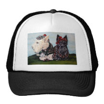 Celtic Scottish Terriers Mesh Hat