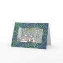 Celtic Serpent Frame card
