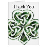 Celtic Shamrock Design 2 Customizable Card 2