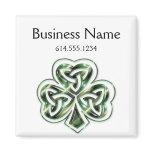 Celtic Shamrock Design 2 Magnet 2