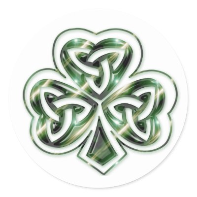 celtic shamrock design