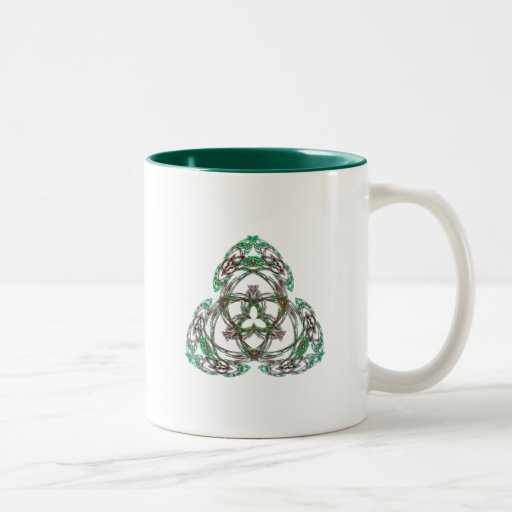 Celtic Shamrock Mugs
