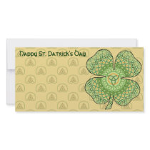 Celtic Shamrock Photo Card photo cards
