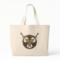 Celtic Shield and Swords Tote Bag