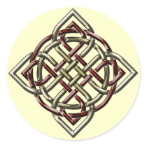 Celtic Shield Knot Sticker