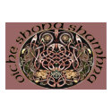 Celtic Shield Poster Print (Gaelic)