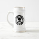 Celtic Skull & Crossbones Flagon mugs by seonaidh Celtic Skull & Crossbones Flagon mugs