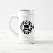 Celtic Skull & Crossbones Flagon mugs by seonaidh Celtic Skull & Crossbones Flagon mugs