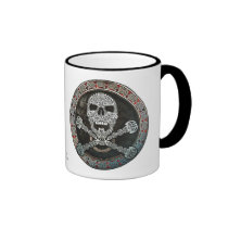 Celtic Skull & Crossbones Mug mugs