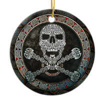 Celtic Skull & Crossbones Pendant/Ornament