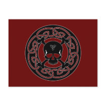 Celtic Skull & Crossbones postcards by seonaidh Celtic Skull & Crossbones postcards