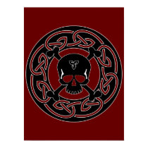 Celtic Skull & Crossbones posters by seonaidh Celtic Skull & Crossbones posters