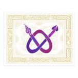Celtic Snake Postcard