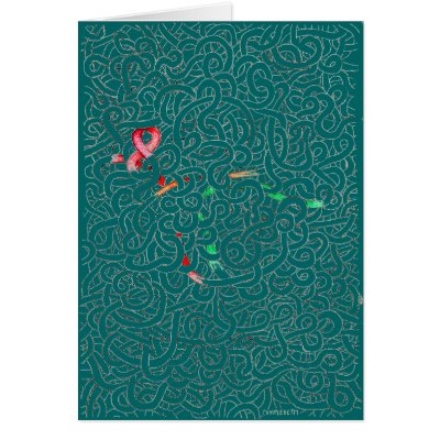 Celtic Spaghetti Card by apmercer