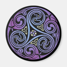 Celtic Spiral #1 Magnets