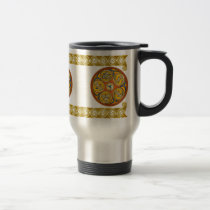 Celtic Spiral Art Mugs, Lughnasadh Design #2 mugs