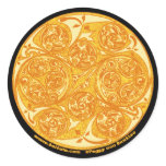 Celtic Spiral Art Sticker, Mandala Design #3