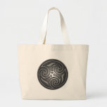 Celtic Spiral Canvas Bags