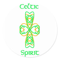 Celtic Spirit Design Sticker stickers